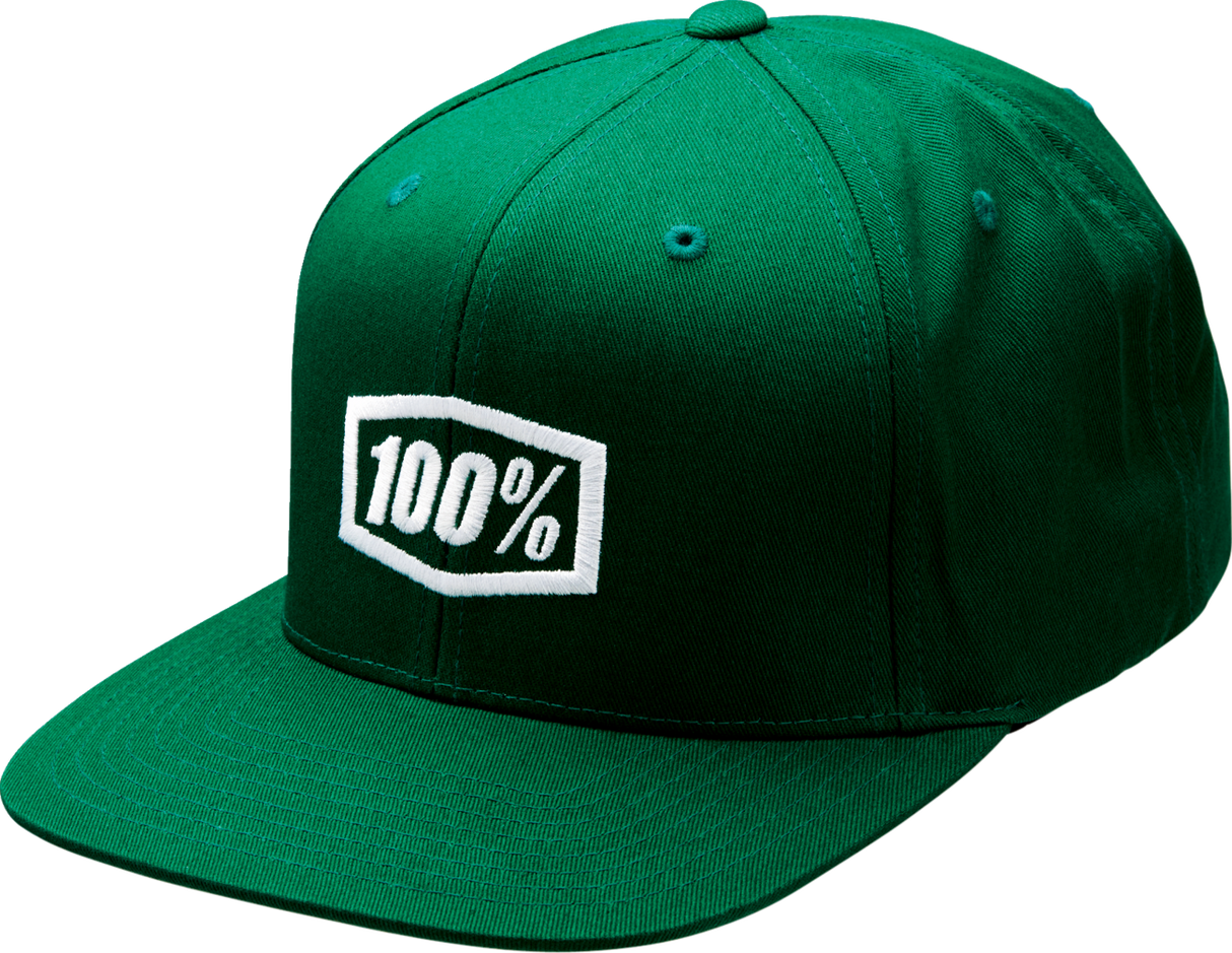 Icon Snapback Hat - Forest Green - One Size