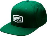 Icon Snapback Hat - Forest Green - One Size