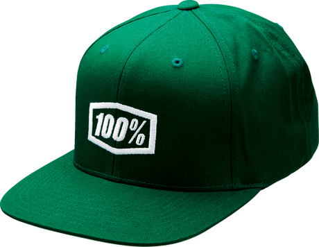 Icon Snapback Hat - Forest Green - One Size