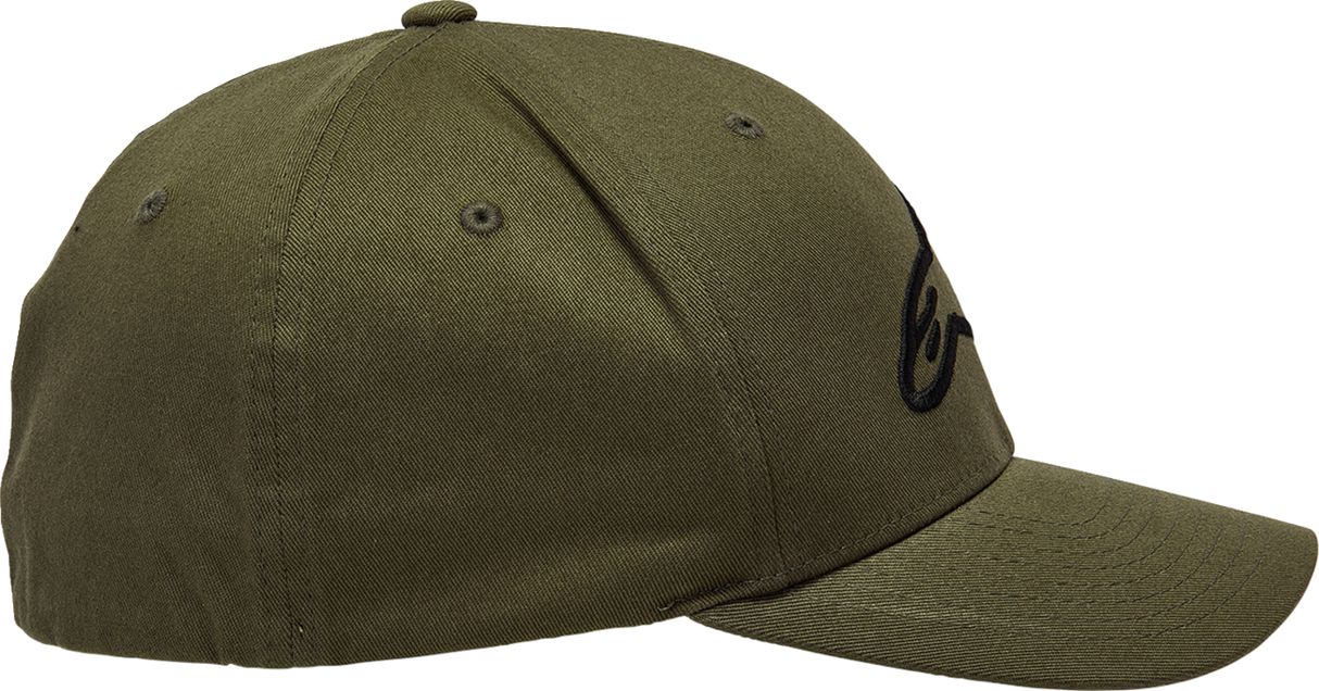 Ageless Curve Hat - Military/Black - Small/Medium