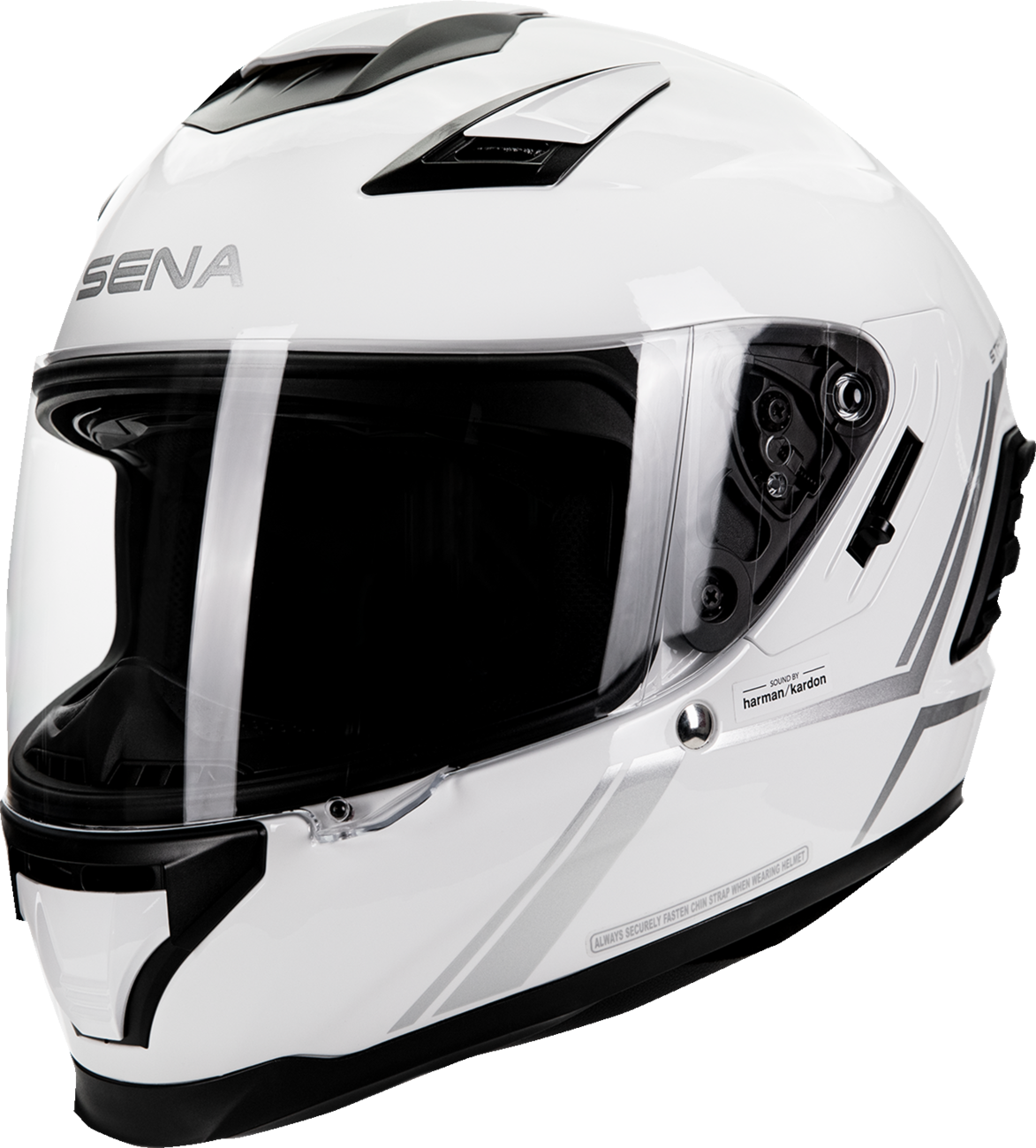 Stryker Helmet - Glossy White - Large