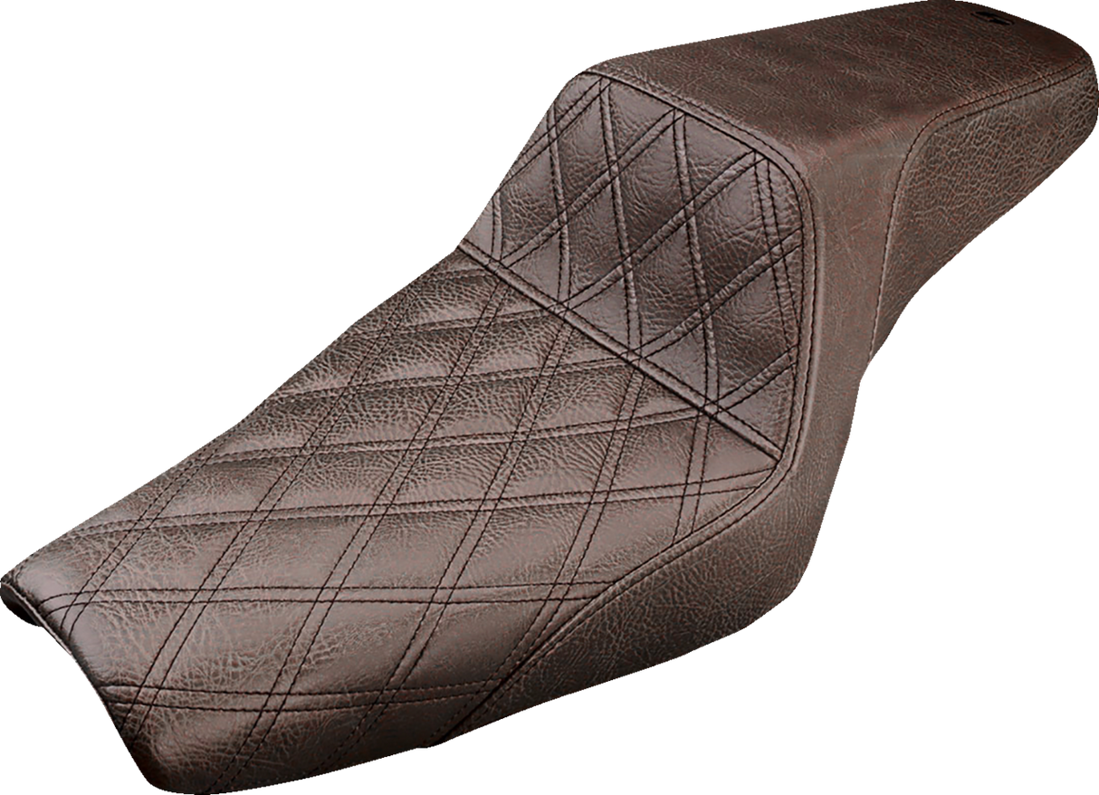 Step-Up Seat - Front Lattice Stitch - Brown - XL 2004 - 2020