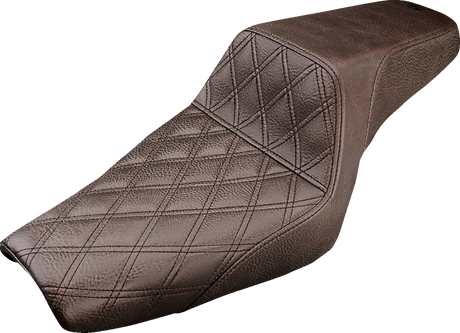 Step-Up Seat - Front Lattice Stitch - Brown - XL 2004 - 2020