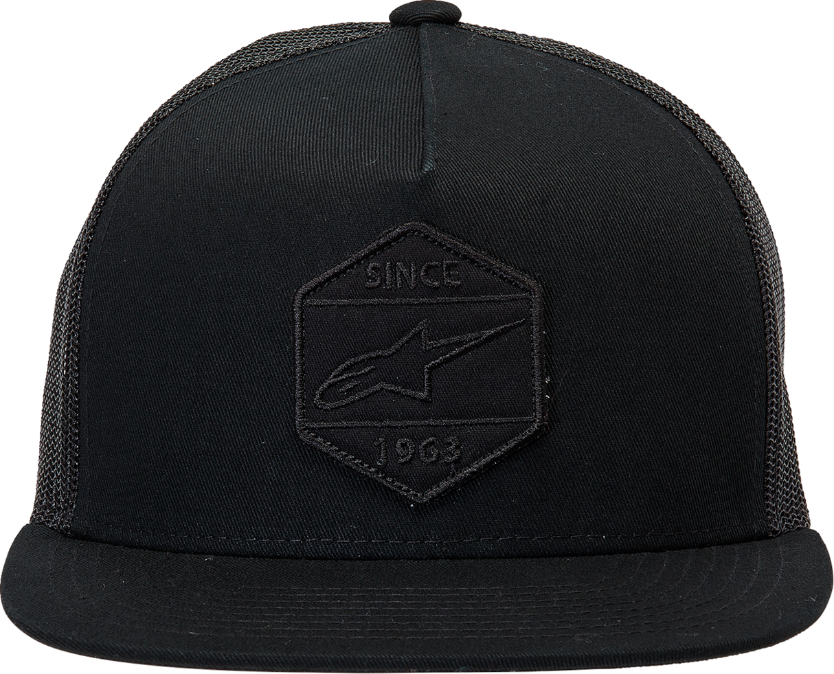 Bolt Trucker Hat - Black/Black - One Size