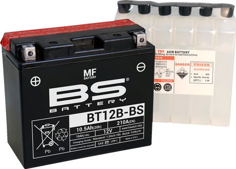 Battery - BT12B-BS (YT) 2004 - 2023