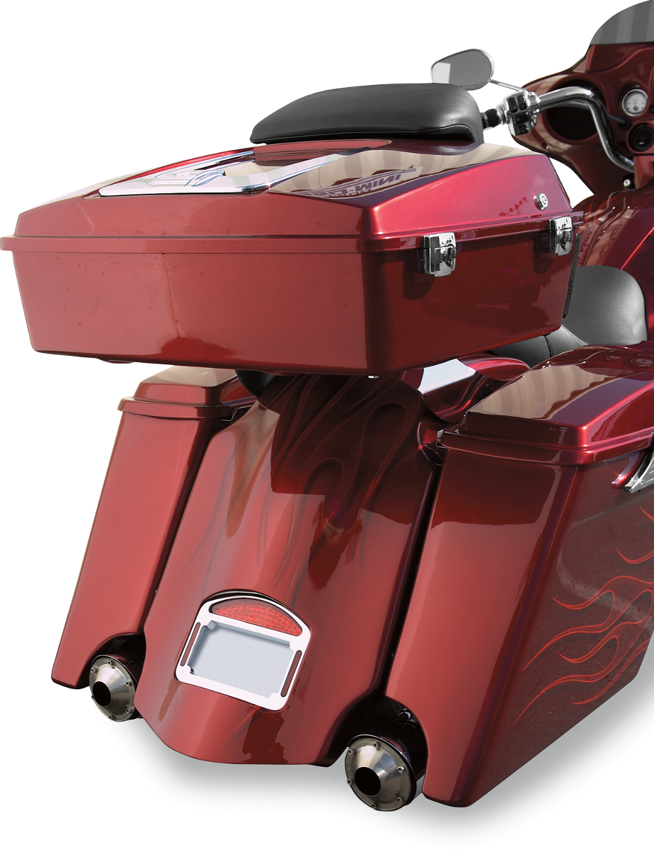 Saddlebag - w/ Exhaust Cut-out - Left 1993 - 2013