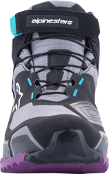 Stella CR-X Drystar® Shoes - Black/Gray/Teal/Purple - US 5