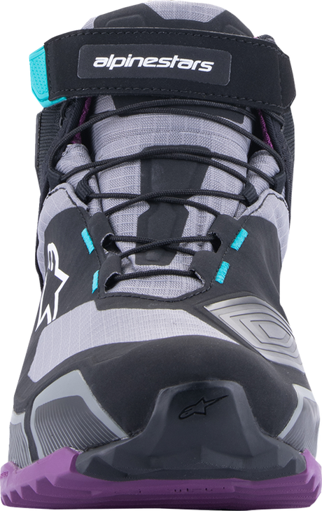 Stella CR-X Drystar® Shoes - Black/Gray/Teal/Purple - US 5