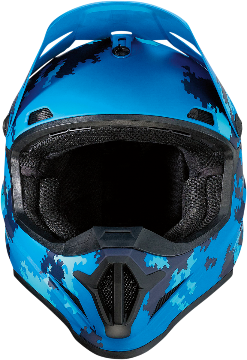 Rise Helmet - Digi Camo - Blue - Medium