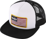 Stars & Bars Hat - White - One Size