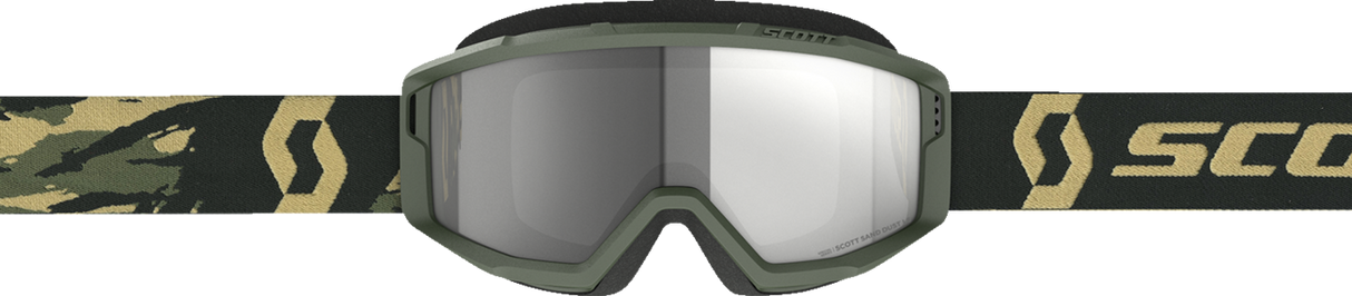 Primal Sand Dust Goggles - Camo Khaki - Dark Gray