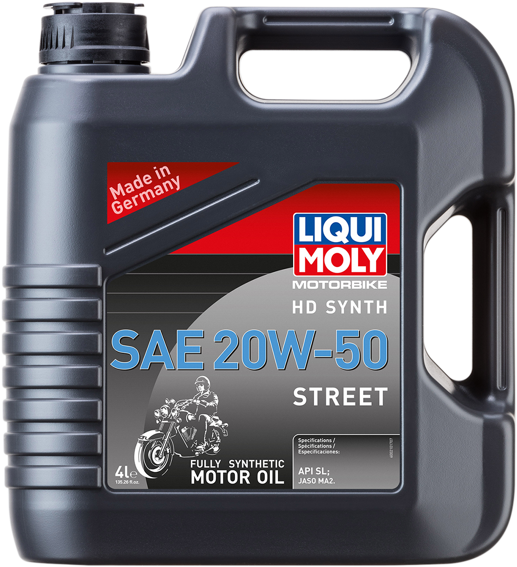 H-D® Synthetic 4T Street Oil - 20W-50 - 4 Liter