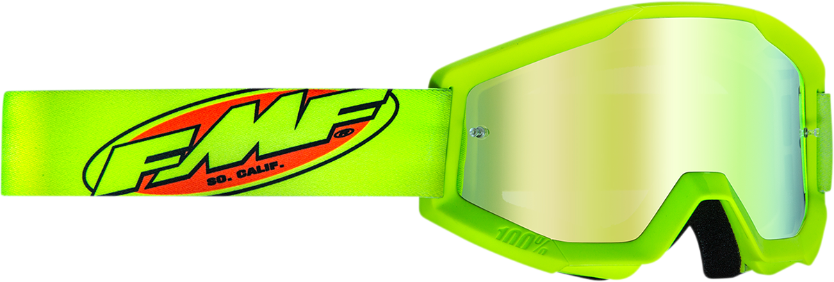 PowerCore Goggles - Core - Yellow - Gold Mirror