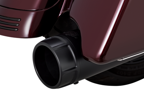 4-1/2\" Torquer Slip-On Mufflers - Black 2017 - 2024