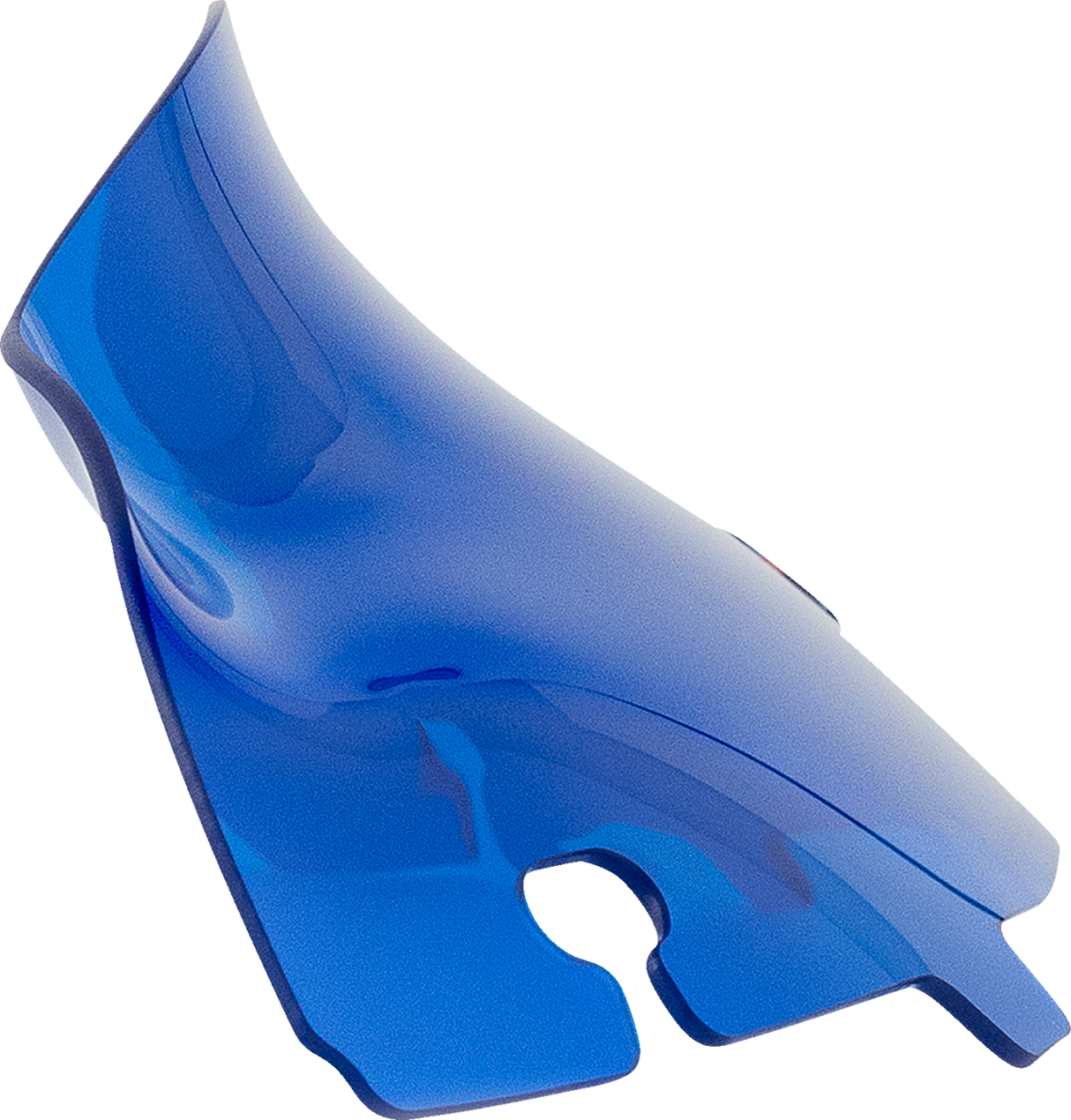 Kolor Flare™ Sport Windshield - 4\" - Blue - FLH 2014 - 2023