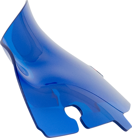 Kolor Flare™ Sport Windshield - 4\" - Blue - FLH 2014 - 2023