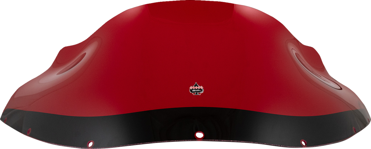 Kolor Flare™ Windshield - 9\" - Red - FXRP