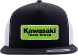 Kawasaki Team Green Hat - Black/White