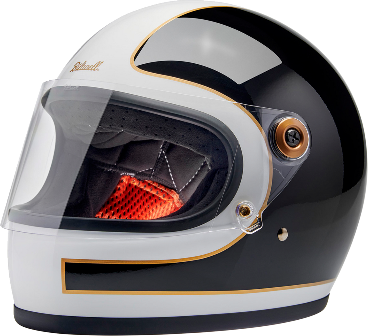 Gringo S Helmet - Gloss White/Black Tracker - XS