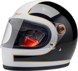 Gringo S Helmet - Gloss White/Black Tracker - Small