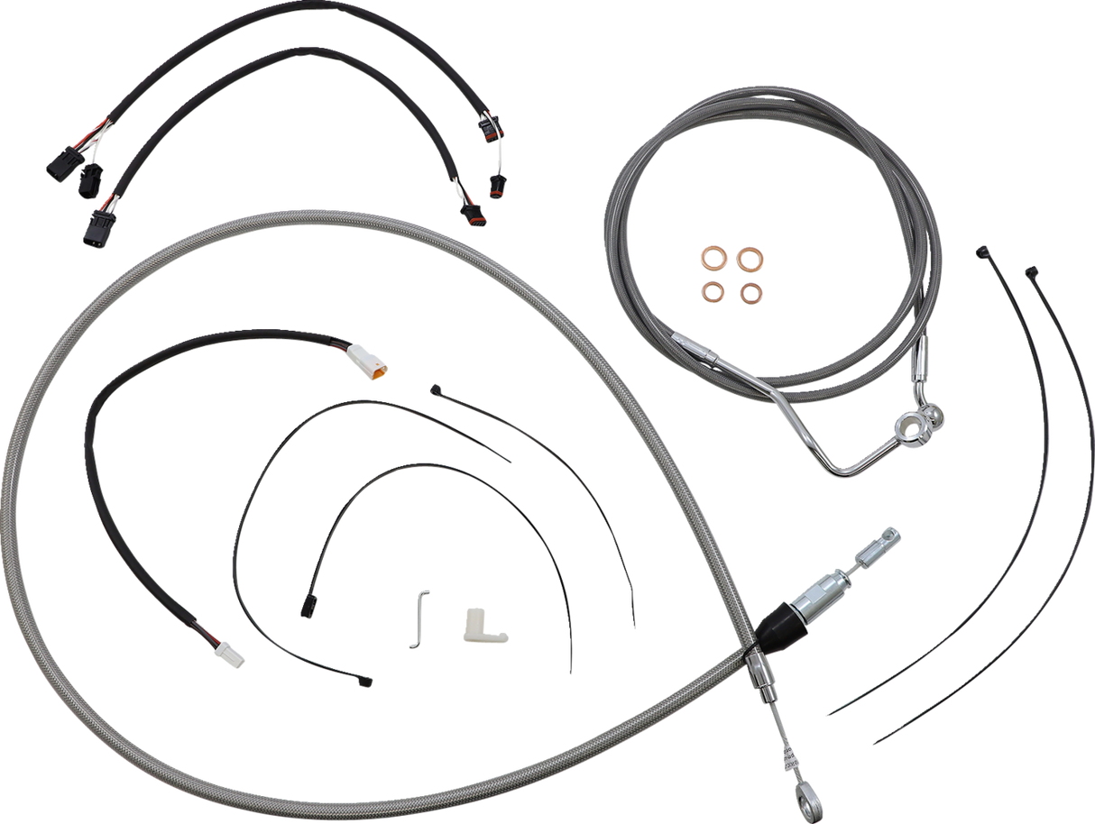 Control Cable Kit - XR - Stainless Steel/Chrome 2021 - 2022