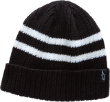 Roller Beanie - Black/White - One Size