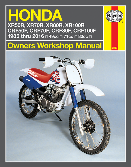 Manual - Honda XR80R/XR100R 1985 - 2016