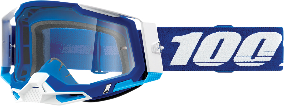 Racecraft 2 Goggles - Blue - Clear