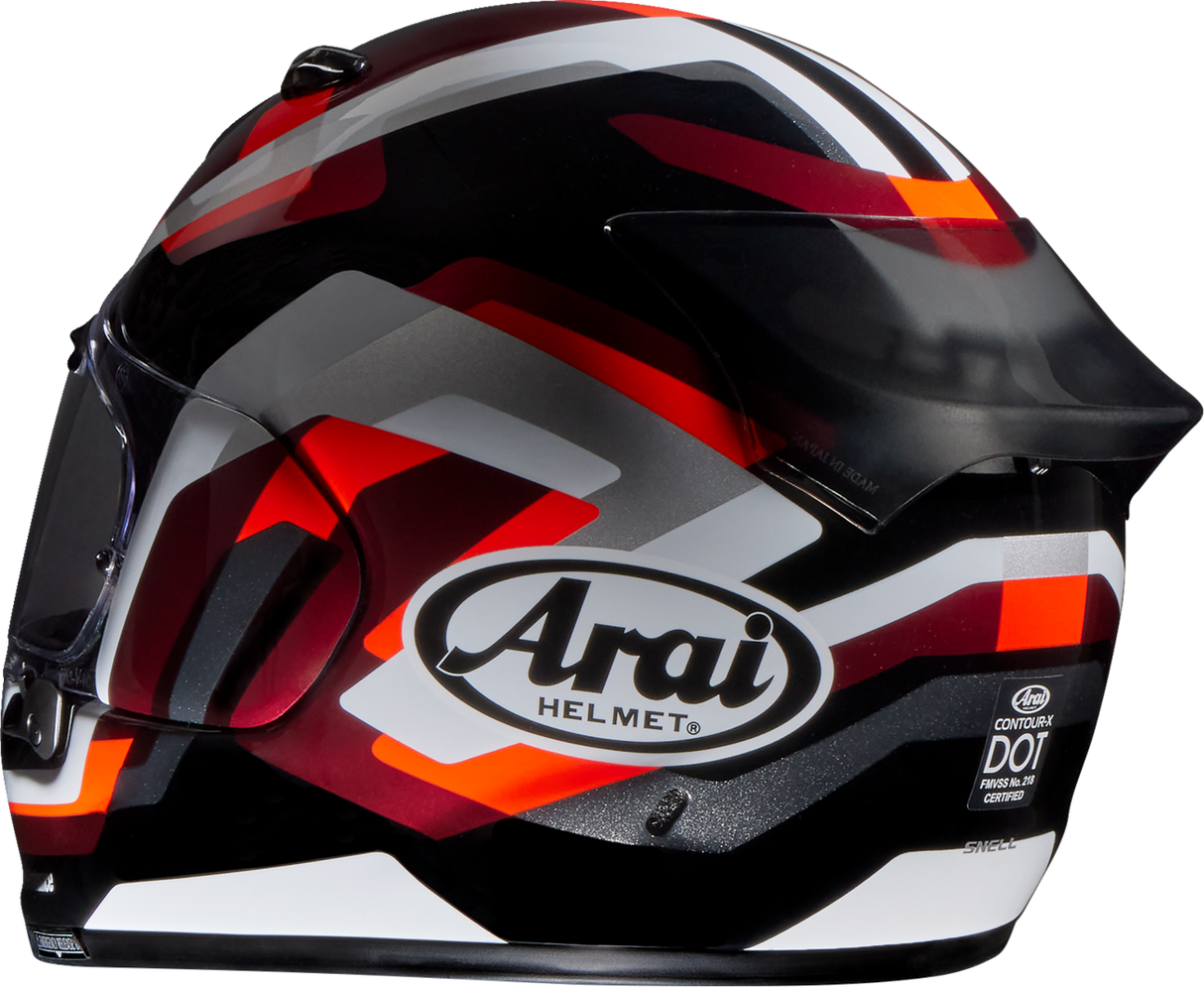 Contour-X Helmet - Snake - Red - XL