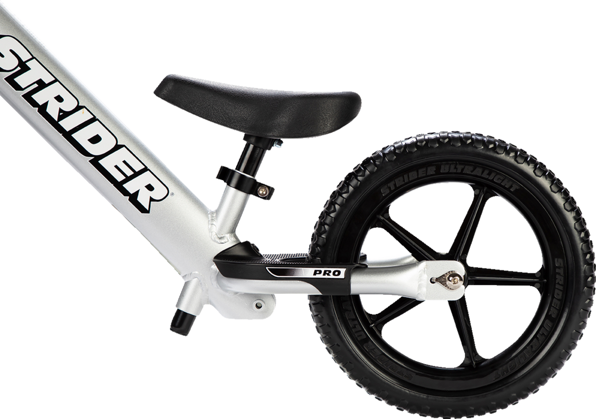 12\" Pro Balance Bike - Silver