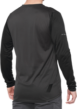 Ridecamp Jersey - Long-Sleeve - Black/Charcoal - Small