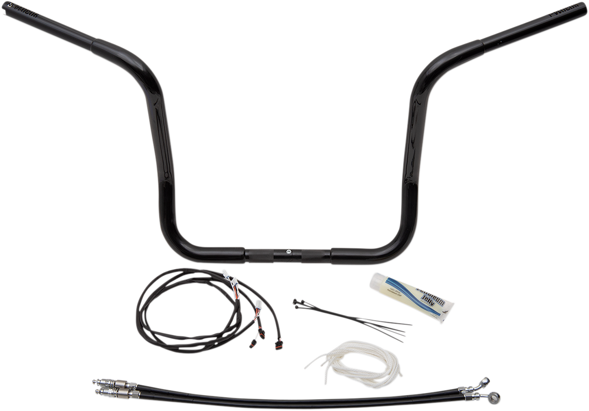 Handlebar Kit - Rounded Top - 14\" - Black 2014 - 2020