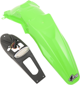 Enduro Rear Fender - with Light - Green 2007 - 2020