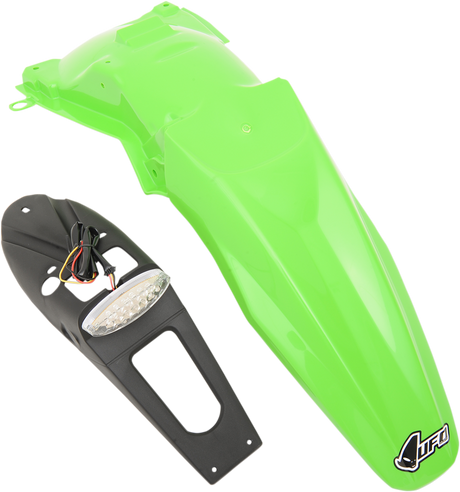 Enduro Rear Fender - with Light - Green 2007 - 2020