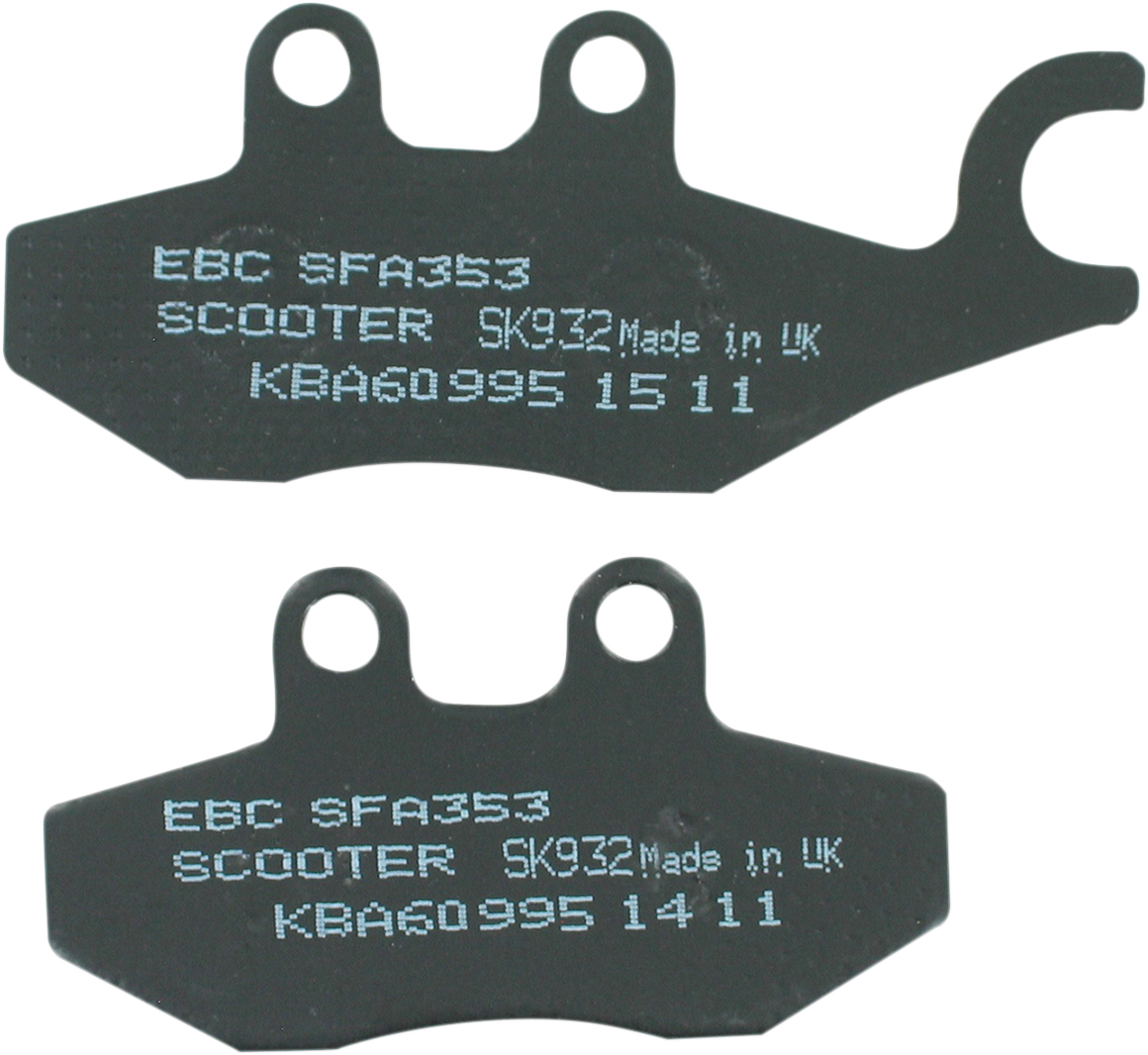 SFA Brake Pads - SFA353 2005 - 2015