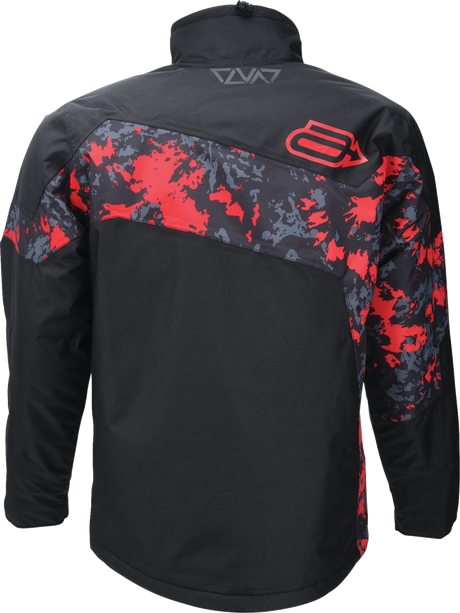 Pivot 7 Jacket - Camo Black/Red - XL