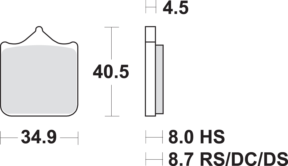 Dual Carbon Brake Pads - BMW 2010 - 2018