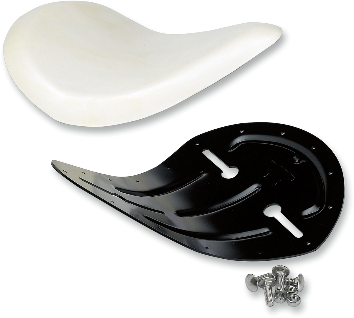 Slimline Pan Seat - Uncovered Pan w/ Foam