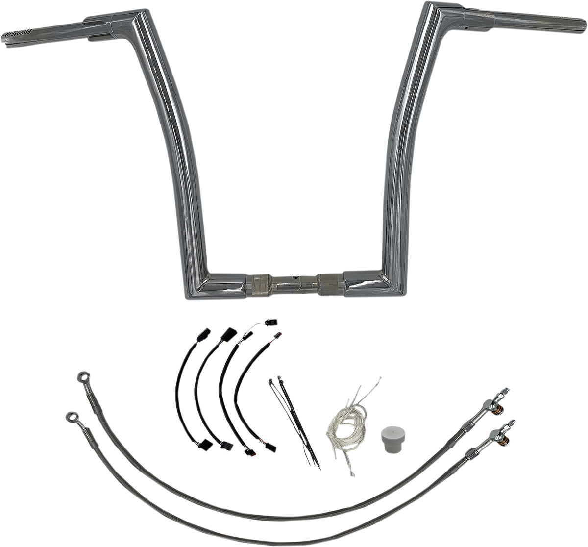 Handlebar Kit - Flat Top - 16\" - Chrome 2018 - 2020