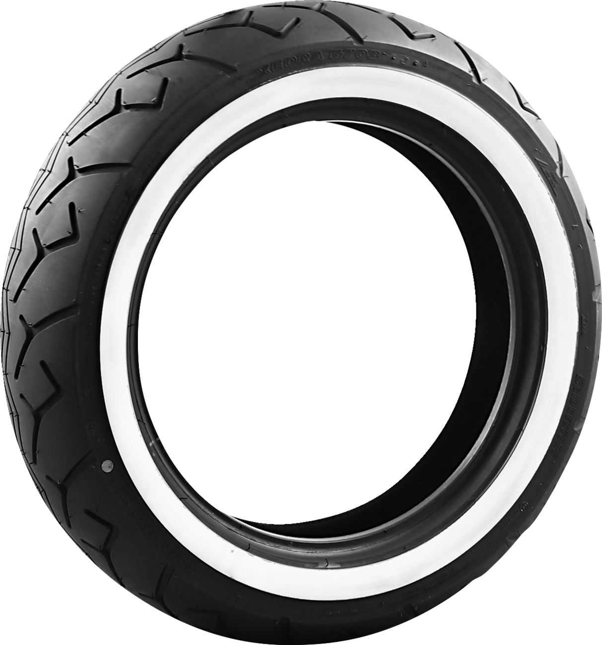 Tire - Exedra G703-J - Front - 150/80-16 - Wide Whitewall - 71H