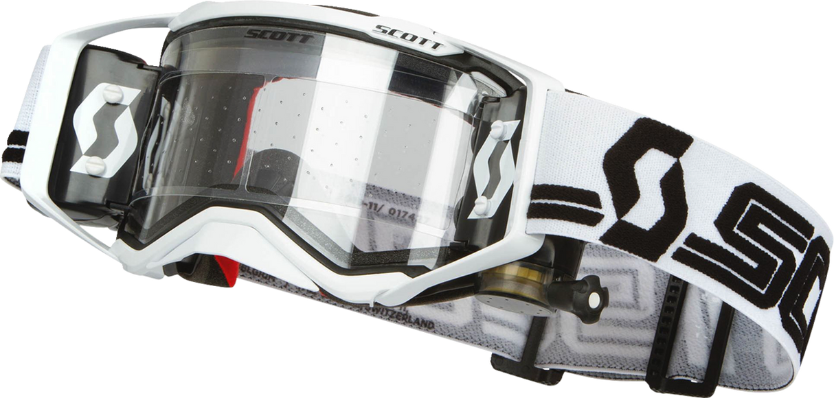 Prospect Super WFS Goggles - White/Black - Clear Works