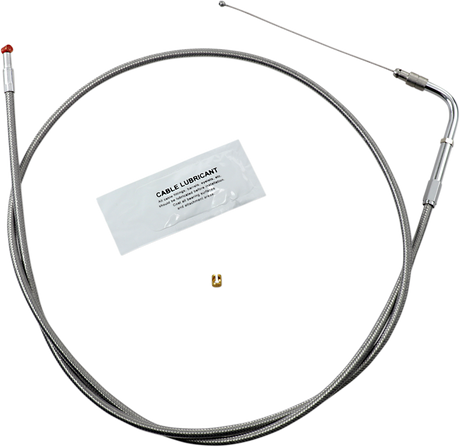 Throttle Cable - +10\" - Stainless Steel 2003 - 2007