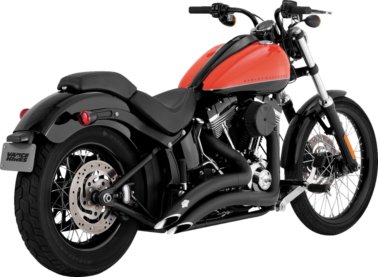 Big Radius Exhaust System - Black 2010 - 2017