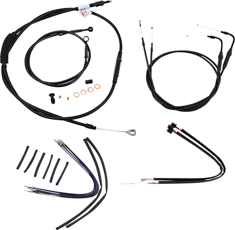 Control Kit - 16\" Ape Hanger Handlebars - ABS 2011 - 2015