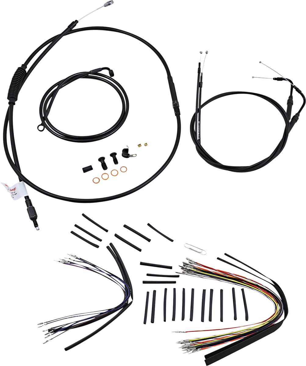 Control Kit - 18\" Ape Hanger Handlebars 2007 - 2010