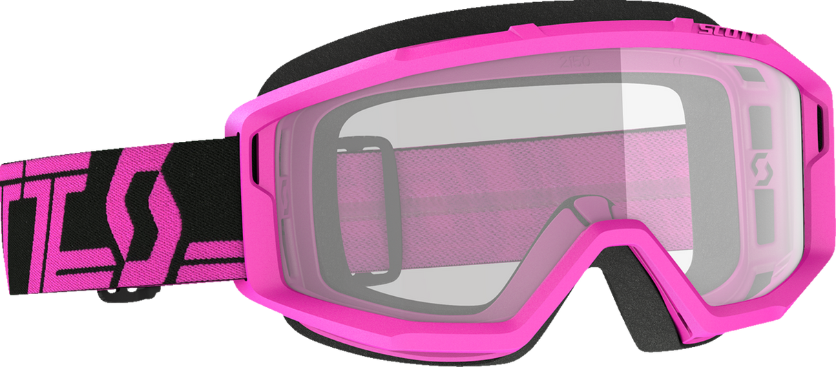 Primal Goggles - Pink/Black - Clear