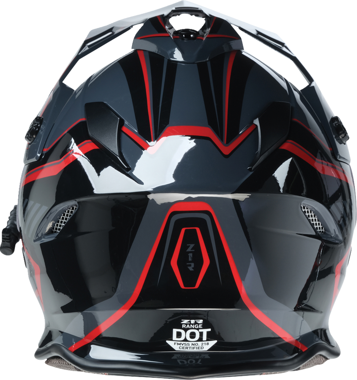 Range Helmet - Rotor - Black/Red - XS