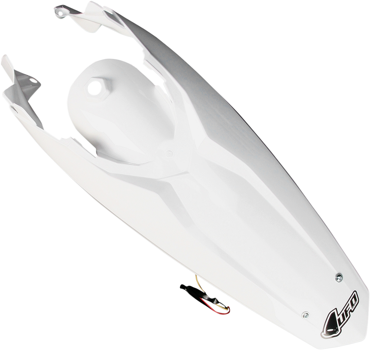 Enduro Rear Fender - with Light - \'98 - \'19 KTM White 2012 - 2016