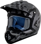 FX-17Y Helmet - Attack - Frost Gray/Matte Black - Medium