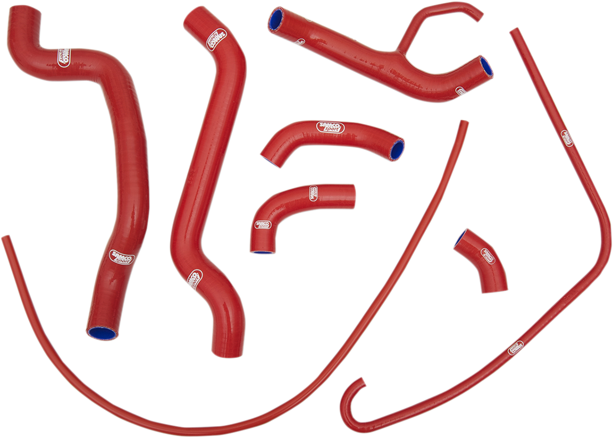 Radiator Hose Kit - Red - Ducati 2007 - 2014